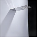 Chuveiro Ducha Inox Quadrado Ultra Slim Moderno Parede Cleanse