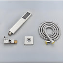 Chuveiro De Teto Inox Escovado Completo Ultraslim