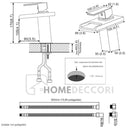 Torneira Para Banheiro Monocomando Com Led LumiFlow