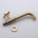 Torneira De Parede Inox Banheiro Lavatório Agua Fria Vareno