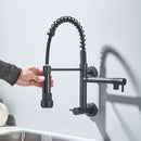 Torneira Gourmet De Parede Extensível Spray Agua Fria Napoli