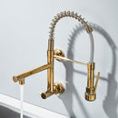 Torneira Gourmet De Parede Extensível Spray Agua Fria Napoli