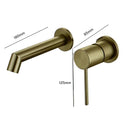 Torneira de parede Banheiro Inox Monocomando Prime Homedeccori