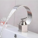 Torneira Para Banheiro Monocomando Cascata Inox Palazzy