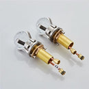 Torneira Para Banheiro Duplocomando Crystal Luxo Palais