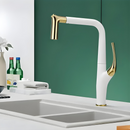 Torneira Gourmet Cozinha Misturador Monocomando Extensível Bancada Jasmine