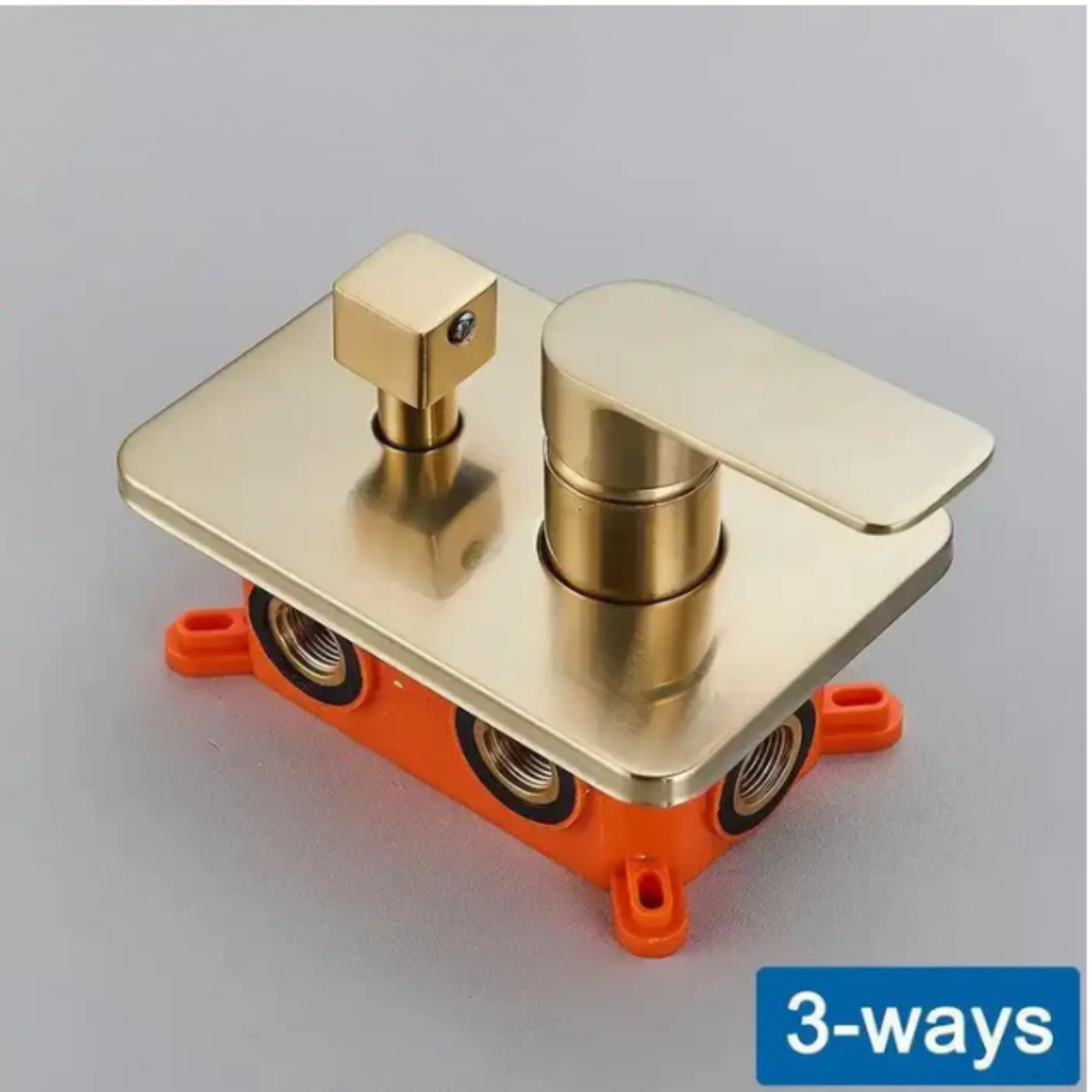 Válvula Misturadora Monocomando para Duchas Deluxe 2/3 Vias