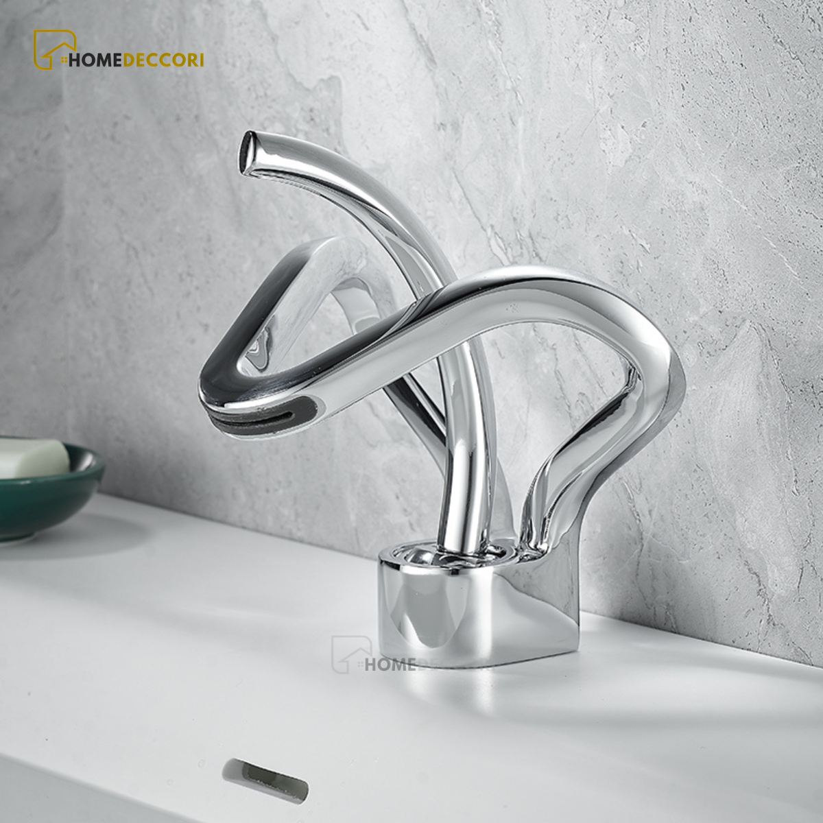 Torneira Monocomando Banheiro Cascata Elegance - Homedeccori
