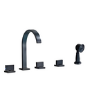 Misturador Para Banheira Embutir Duplocomando C/ Ducha manual Roman