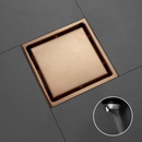 Ralo Oculto Inox Quadrado Com Grelha Pristine Da Homedeccori