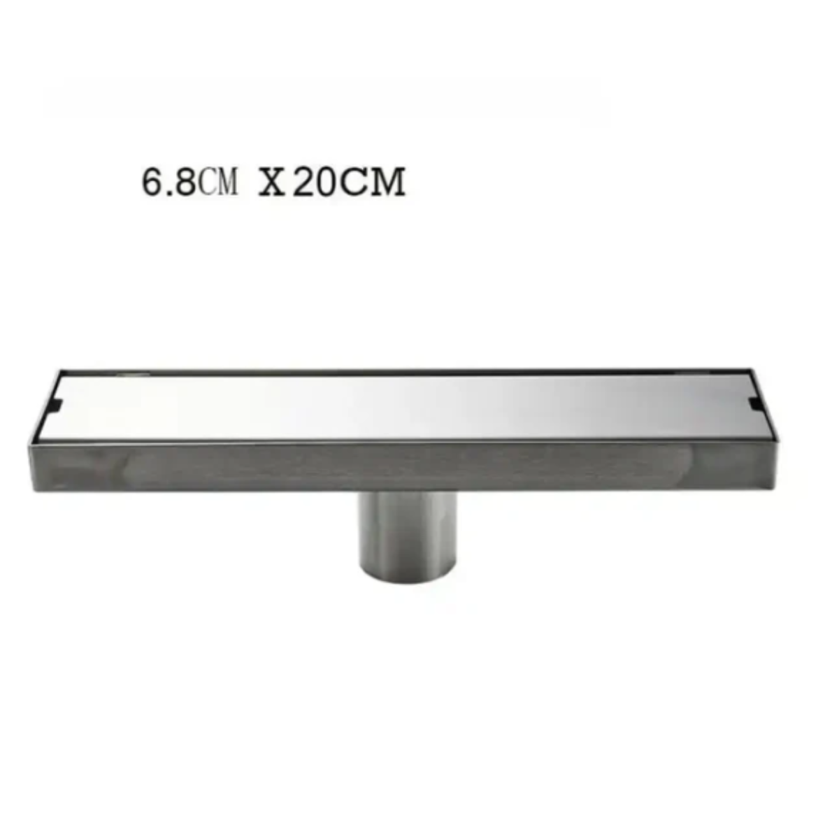 Ralo Oculto Linear de Piso Inox Com Dreno HiddenFlow