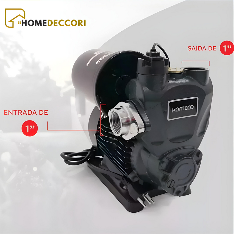 Bomba Pressurizador De Àgua 1/2 Cv Komeco Ultra Press Up-725 127V/220V