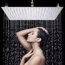 Chuveiro de Teto Inox imbutido Ducha 50x50 Slim LuxeRain