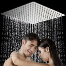 Chuveiro de Teto Inox imbutido Ducha 50x50 Slim LuxeRain