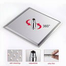 Chuveiro de Teto Inox imbutido Ducha 50x50 Slim LuxeRain