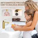 Torneira Pia Banheiro, Torneira Monocomando Banheiro, Torneira Banheiro Dourada|B0FVL8NQ6B