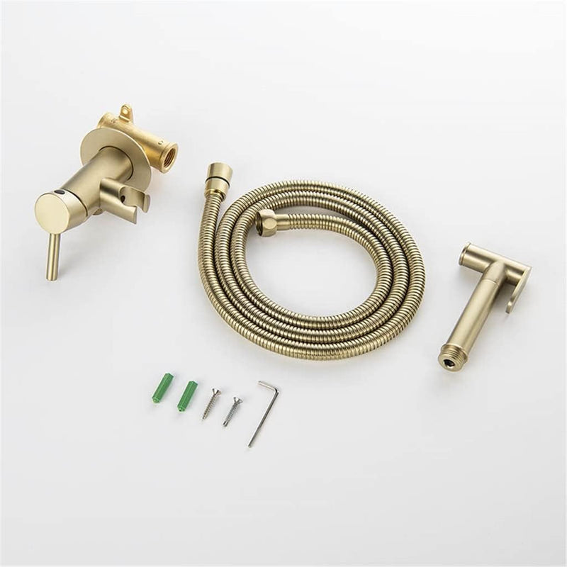 Ducha Higienica Inox Para Banheiro Monocomando AquaMix