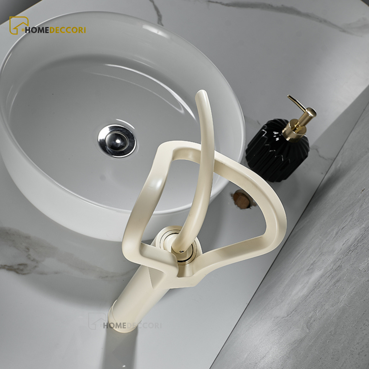 Torneira Monocomando Banheiro Cascata Elegance - Homedeccori