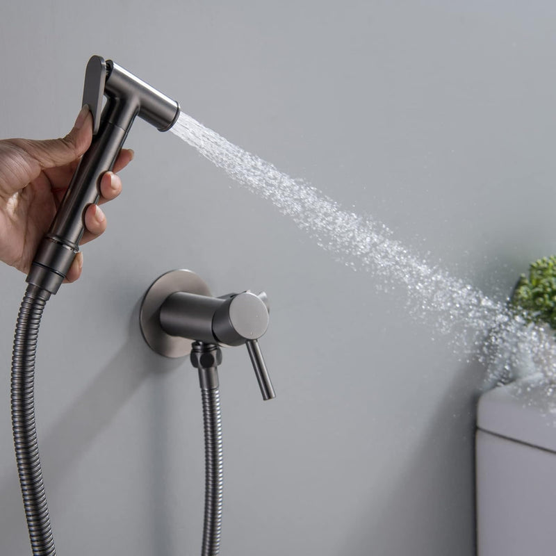 Ducha Higienica Inox Para Banheiro Monocomando AquaMix