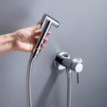 Ducha Higienica Inox Para Banheiro Monocomando AquaMix