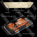 Ducha De Teto Embutir Inox 58x38 LED Bluetooth Spa Rivoli