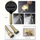 Ducha De Teto Embutir Inox 50x50 LED Bluetooth Spa Zenith