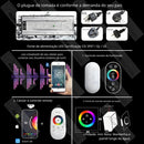 Ducha De Teto Embutir Inox 90x30 LED Bluetooth Spa Majestic