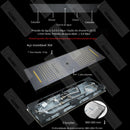 Ducha De Teto Embutir Inox 90x30 LED Bluetooth Spa Majestic