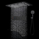 Ducha De Teto Embutir Inox 58x38 LED Bluetooth Spa Vortex