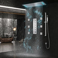 Ducha De Teto Embutir Inox 90x30 LED Bluetooth Jatos Opulence