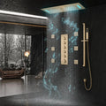 Ducha De Teto Embutir Inox 90x30 LED Bluetooth Jatos Opulence