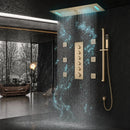 Ducha De Teto Embutir Inox 90x30 LED Bluetooth Jatos Opulence
