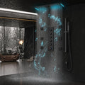 Ducha De Teto Embutir Inox 90x30 LED Bluetooth Jatos Opulence