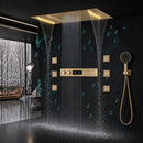 Ducha De Teto Embutir Inox 90x30 LED Bluetooth Spa Torrente