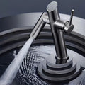 Torneira Para Banheiro Inox Monocomando Rotativo Girata