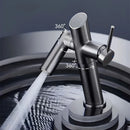 Torneira Para Banheiro Inox Monocomando Rotativo Girata