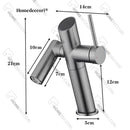 Torneira Para Banheiro Inox Monocomando Rotativo Girata