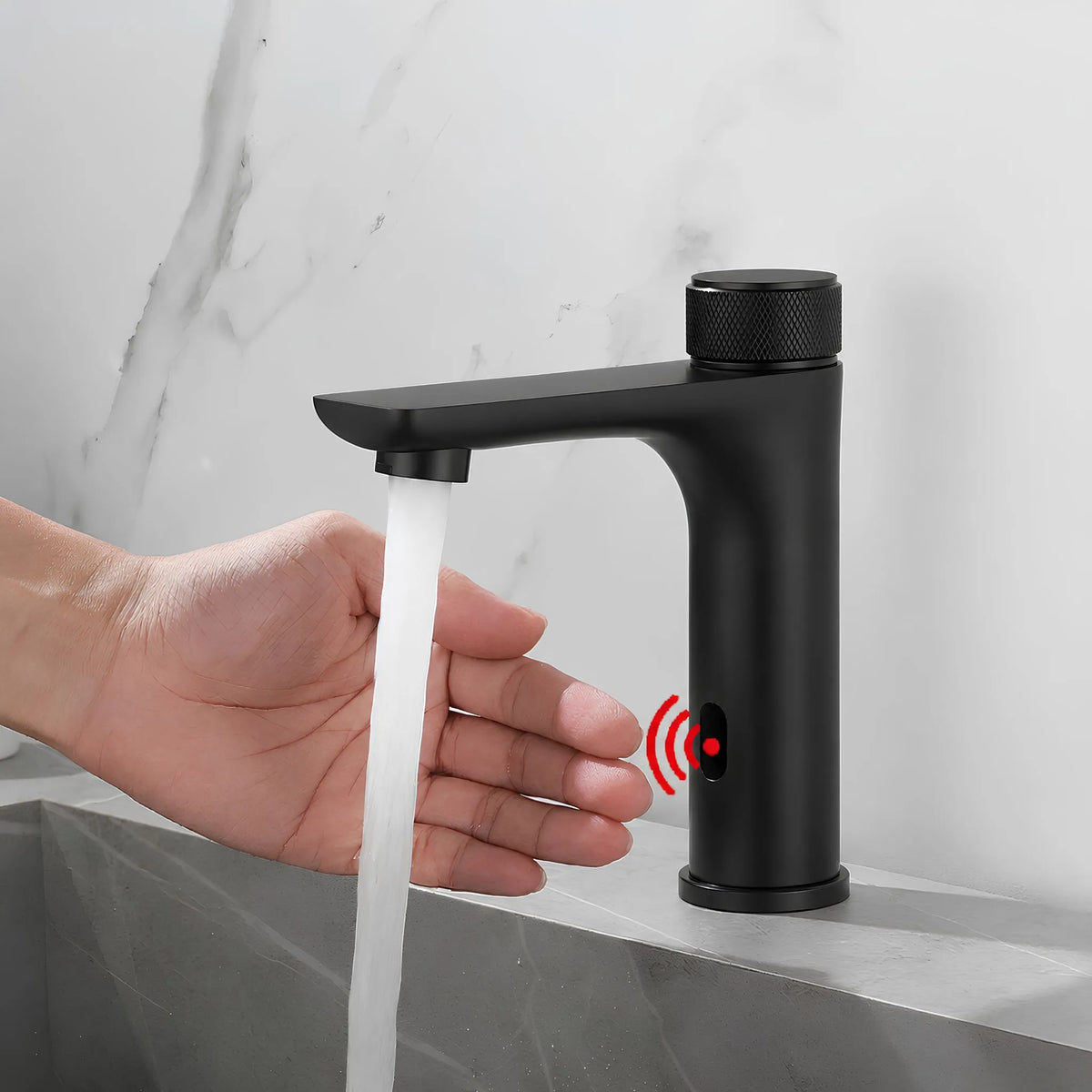 Torneira Para Banheiro Sensor Inox Monocomando Kinetix - Homedeccori