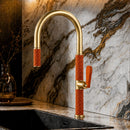 Torneira Gourmet Cozinha Inox Monocomando Extensível Vellutto