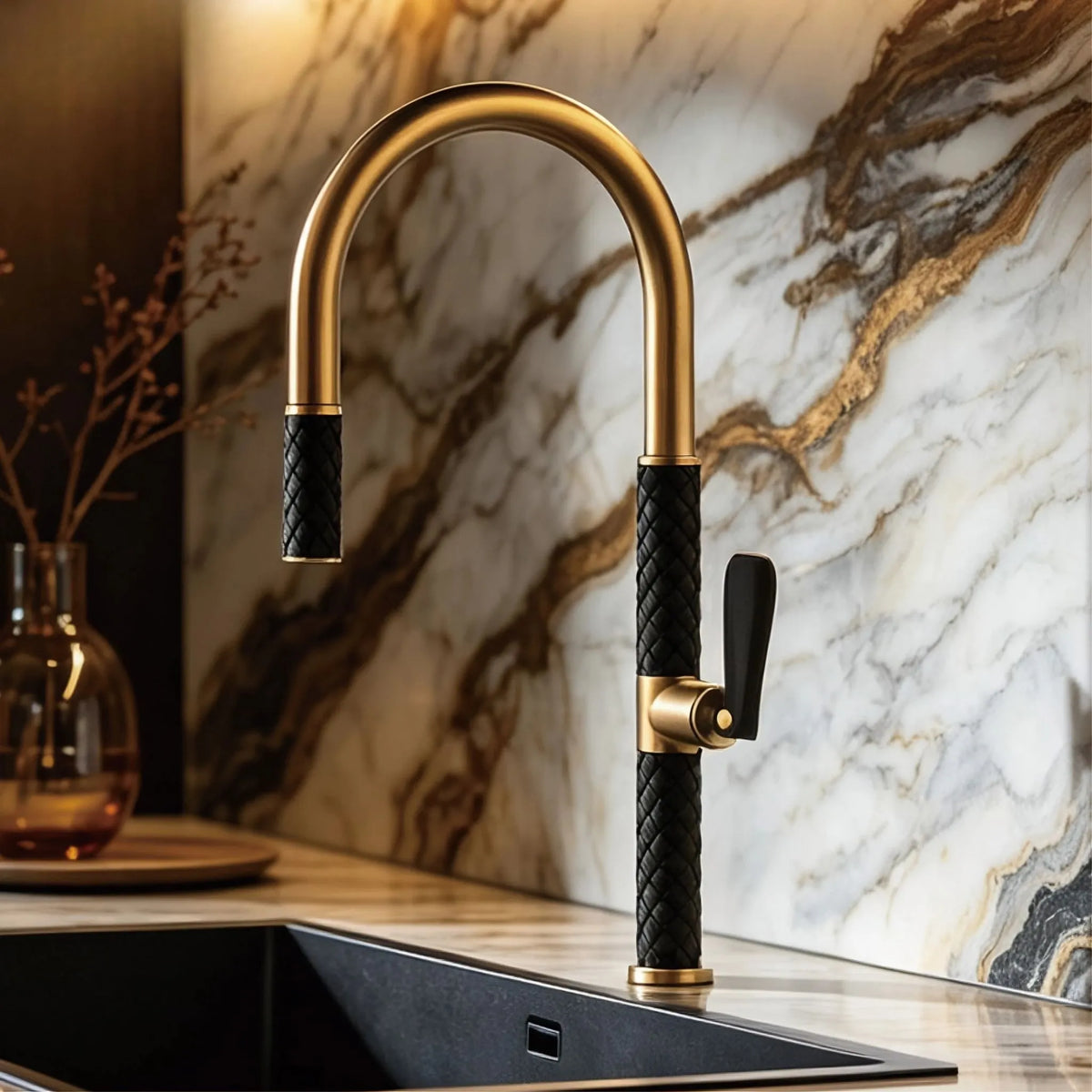 Torneira Gourmet Cozinha Inox Monocomando Extensível Vellutto