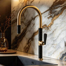 Torneira Gourmet Cozinha Inox Monocomando Extensível Vellutto