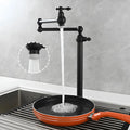 Torneira Gourmet Articulada Dobrável Inox Monocomando Alsácia