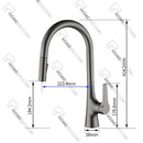 Torneira Gourmet Cozinha Inox Monocomando Amalfi