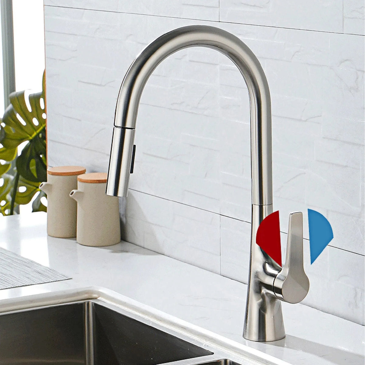 Torneira Gourmet Cozinha Inox Monocomando Amalfi - Homedeccori