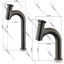 Torneira Para Banheiro Inox Monocomando Colonna