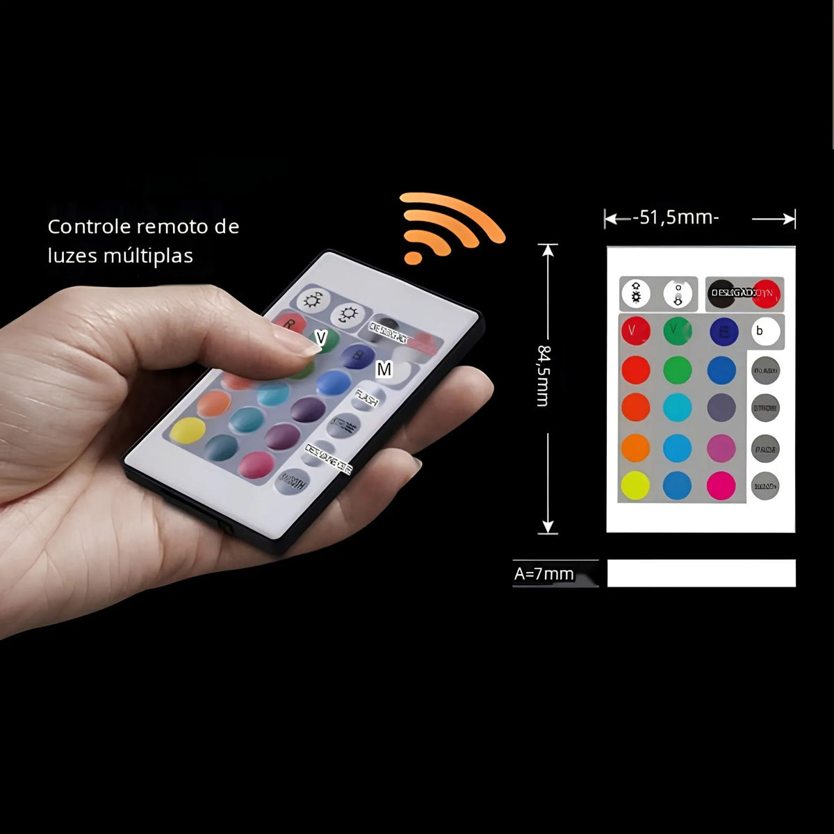 Ducha De Teto Embutir Inox Digital LED Bluetooth Cascada Portofino