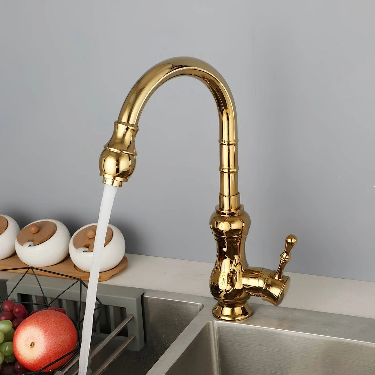 Torneira Vintage Retro Gourmet Monocomando Bragança