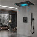 Ducha De Teto Inox Cascata LED Spa Completo AquaLuminos