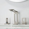 Torneira Para Banheiro Duplocomando Inox Misturador Trieste