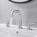 Torneira Para Banheiro Inox Misturador Duplocomando Lattice